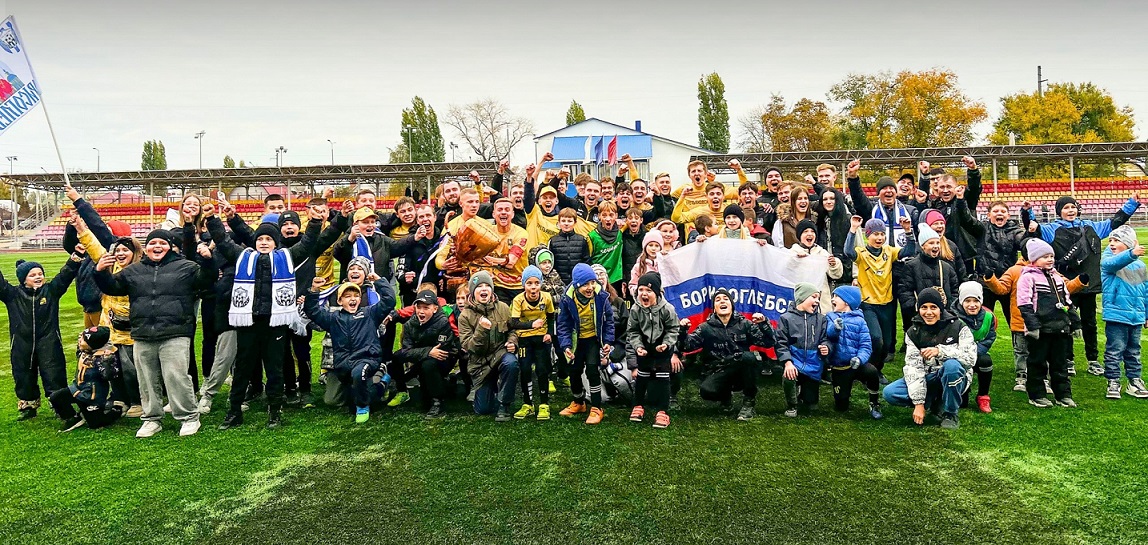 «Кристалл-МЭЗТ» - победитель Первенства СФФ «Центр»!