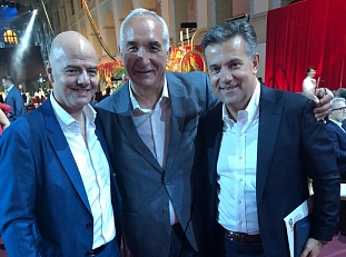 Рохус Шох принял участие в официальном ужине FIFA