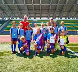 Девочки из ДЮСШ (Усмань) - лучшие в СФФ "Центр" в возрастной категории до 13 лет!