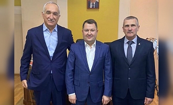 Рохус Шох встретился с ВРИО губернатора Тамбовской области Максимом Егоровым