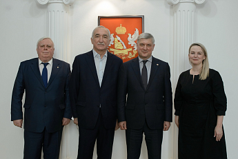 Рохус Шох встретился с губернатором Воронежской области Александром Гусевым