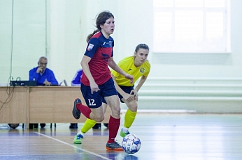 Результаты 5-6 туров Первенства СФФ "Центр" по мини-футболу среди женщин